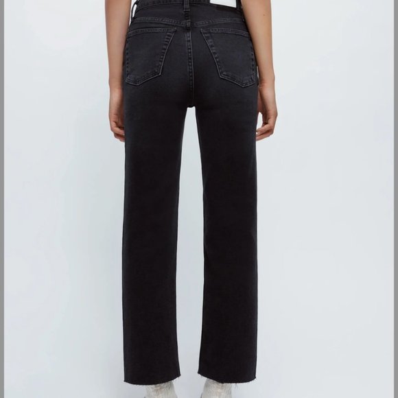 Re/Done Washed Black Jeans  - 26 - Picture 8 of 8